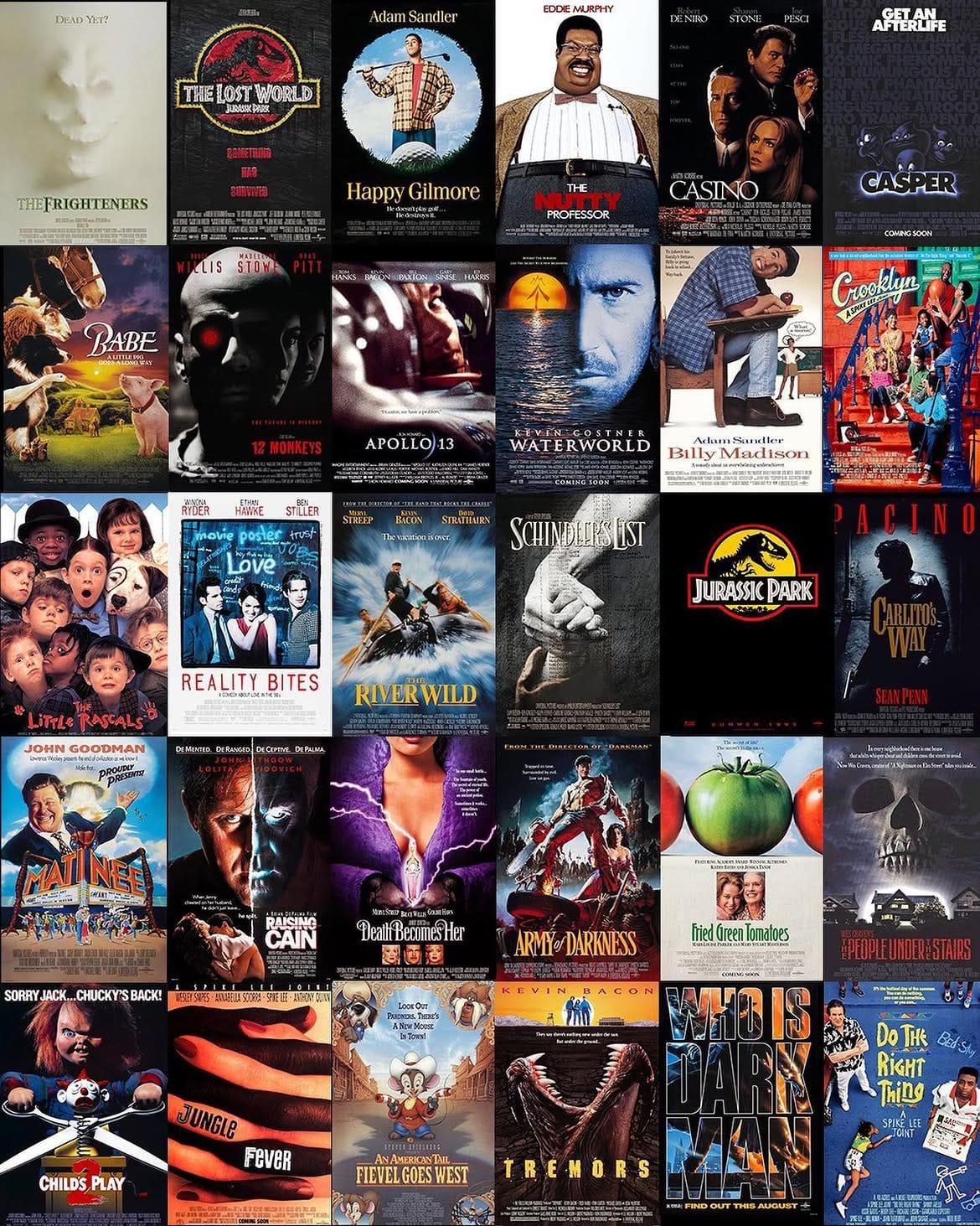 Alguns dos filmes do catálogo da Universal Pictures, mostrando a força do estúdio. Comcast separa NBCUniversal