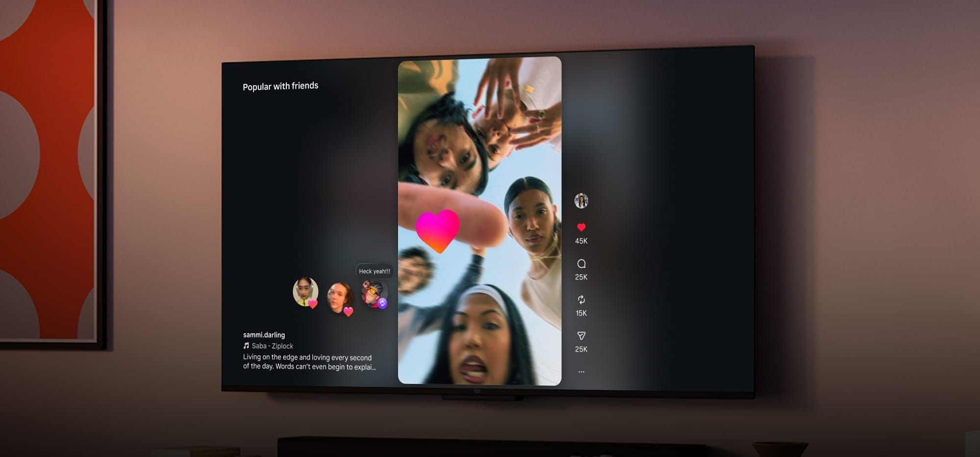 Instagram for TV