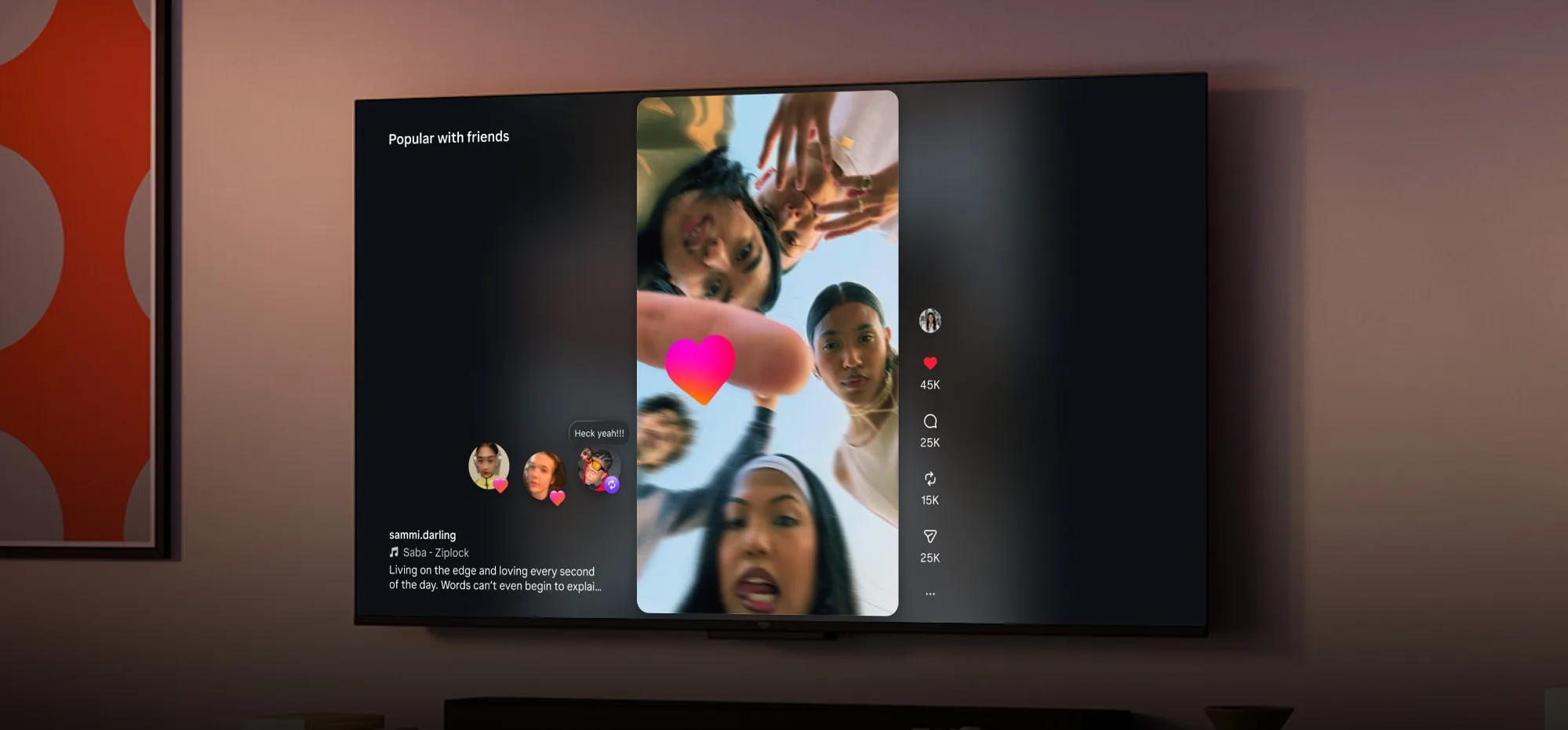 Instagram for TV